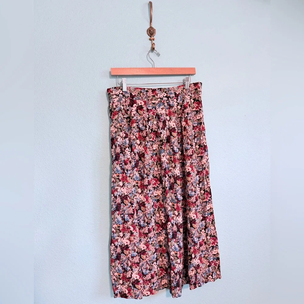 🇫🇷 Sézane Alicia Skirt, Multicolor Floral - Picture 3 of 7
